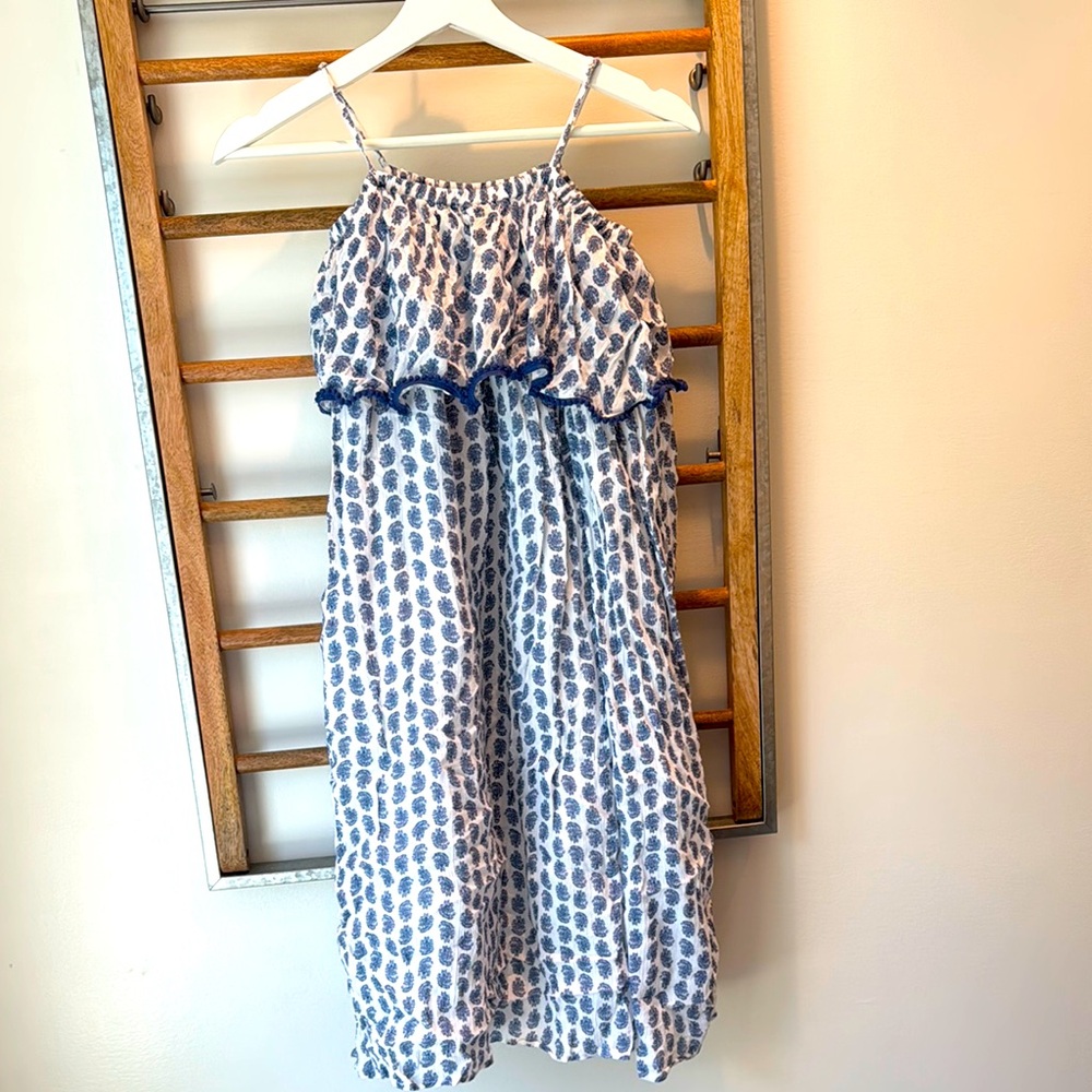 Ralph Lauren Blue and White Sundress